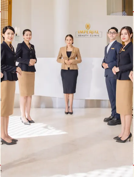 Quầy lễ tân IMPERIAL Beauty Clinic