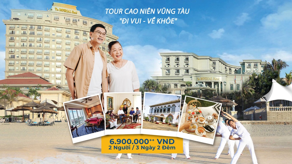 TOUR CAO NIÊN VŨNG TÀU &quot;ĐI VUI - VỀ KHỎE&quot;