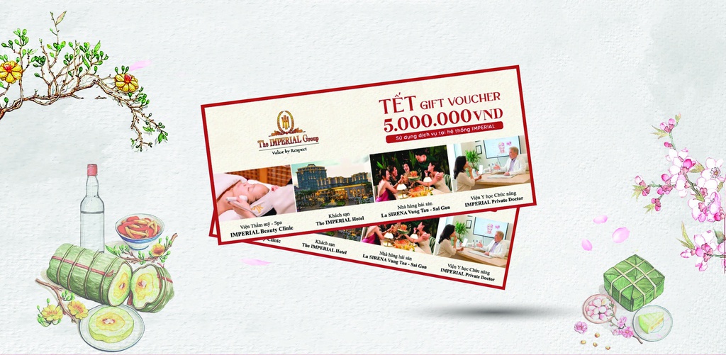 Quà tặng Voucher tết 2026