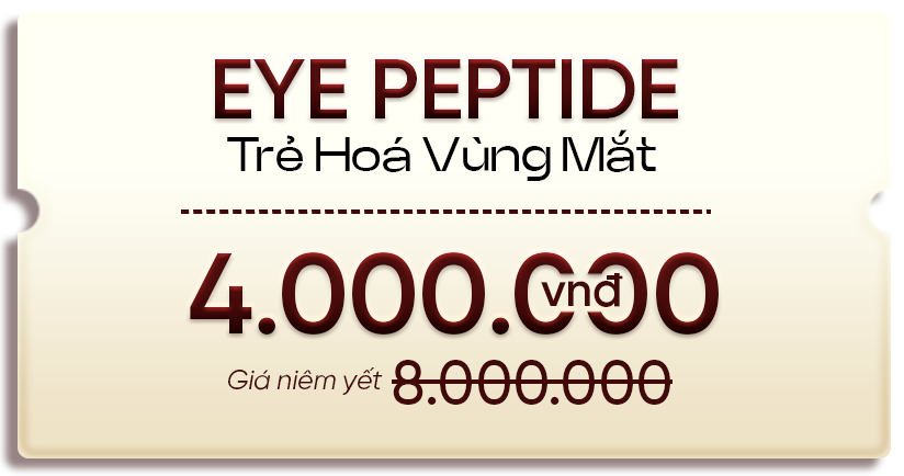 Eye Peptide – Trẻ hóa vùng mắt
