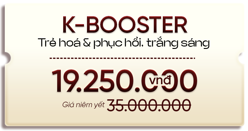[IBC-LIVE-08] K-Booster – Trẻ hóa & phục hồi, trắng sáng