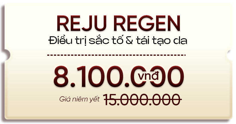 [IBC-LIVE-10] Reju Regen – Điều trị sắc tố & tái tạo da