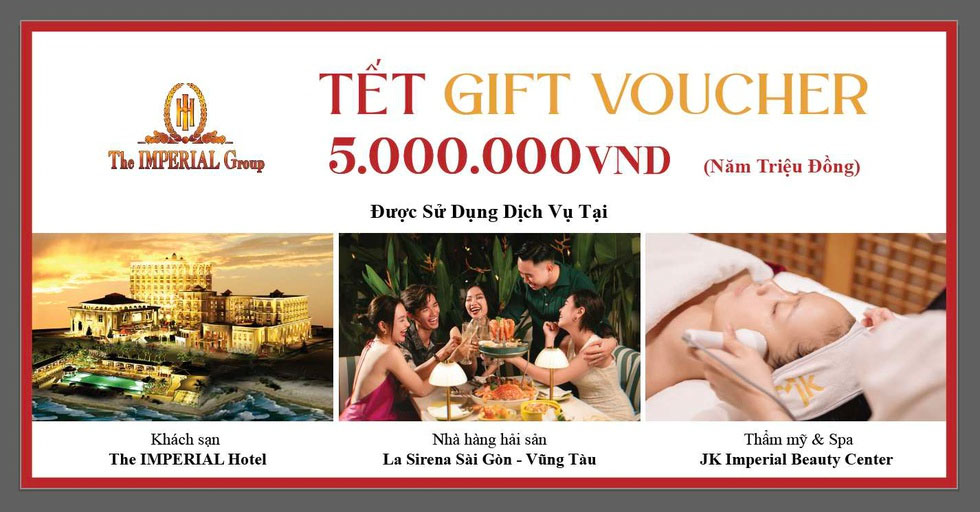 Quà tặng Voucher tết 2024 The IMPERIAL Loyalty